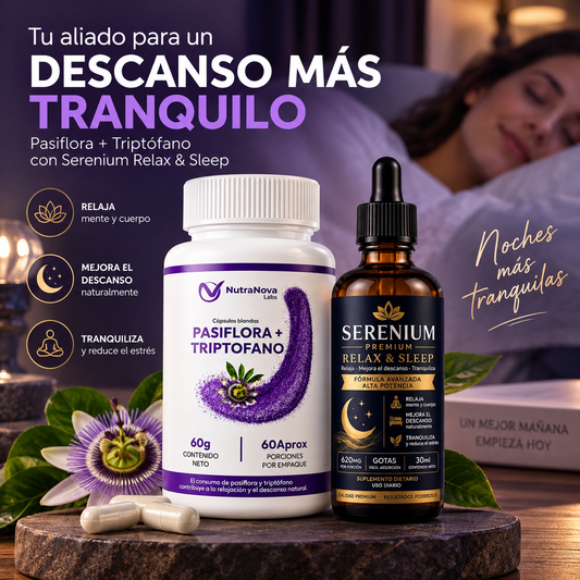 CAPSULAS TRIPTOFANO CALMANTE +OBSEQUIO